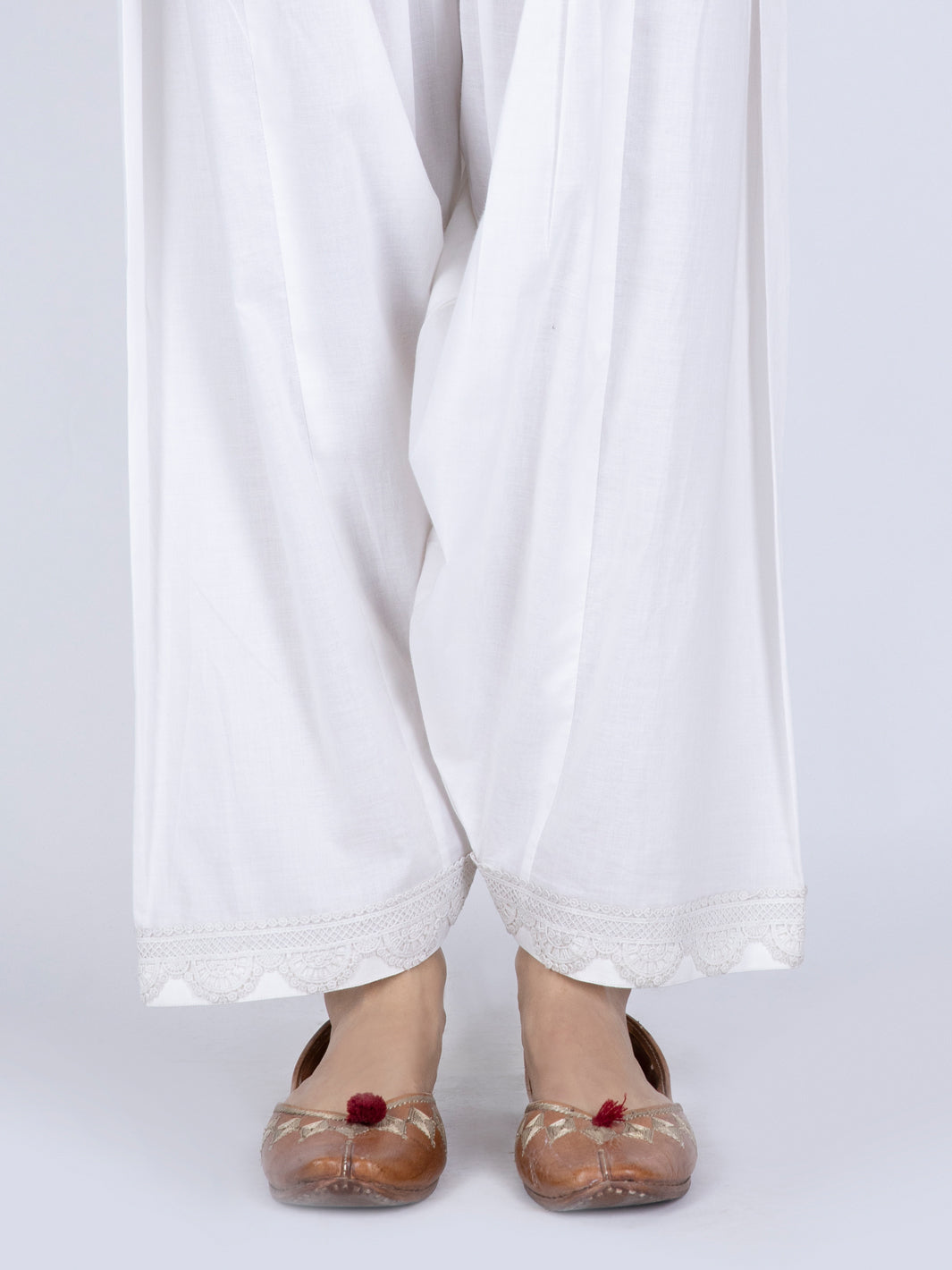 White Cambric Trouser - AL-T-620