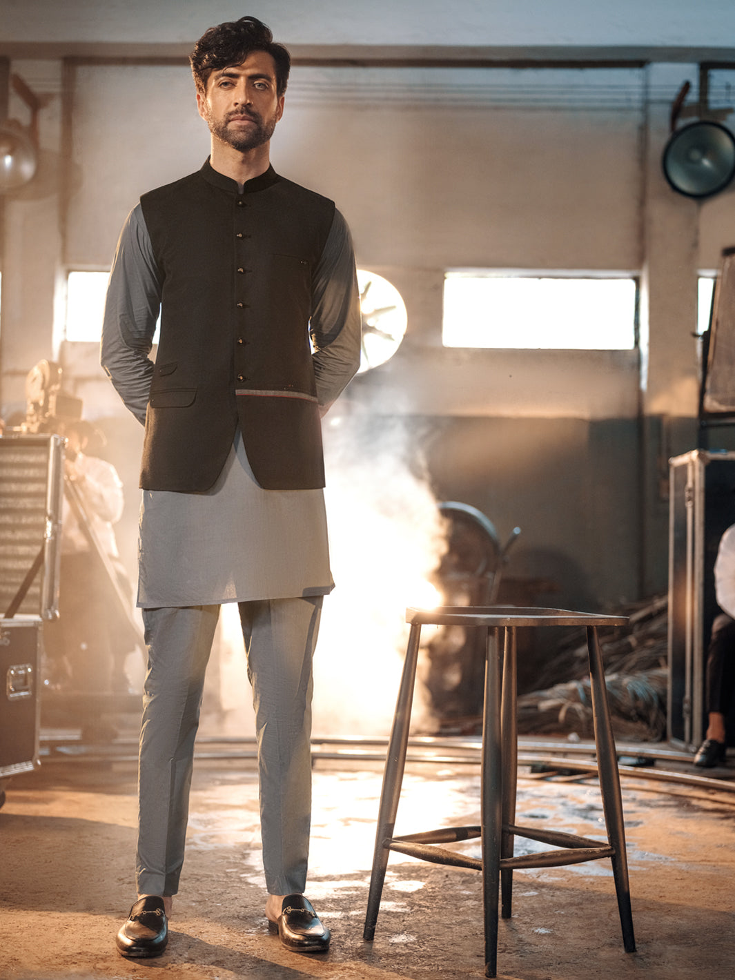 Black Suiting Waistcoat - AL-WC-381