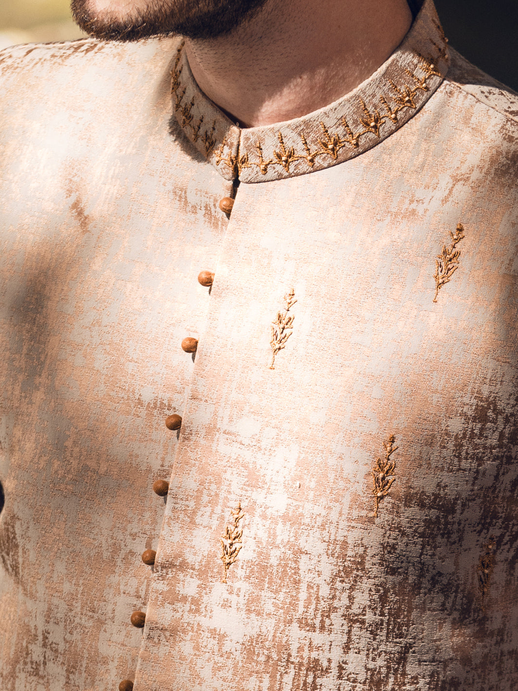 Brown Blended Waistcoat - AL-WC-467