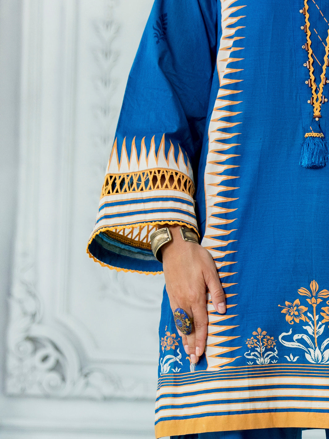 Blue Lawn 3 Piece Unstitched - ALP-3PS-1305