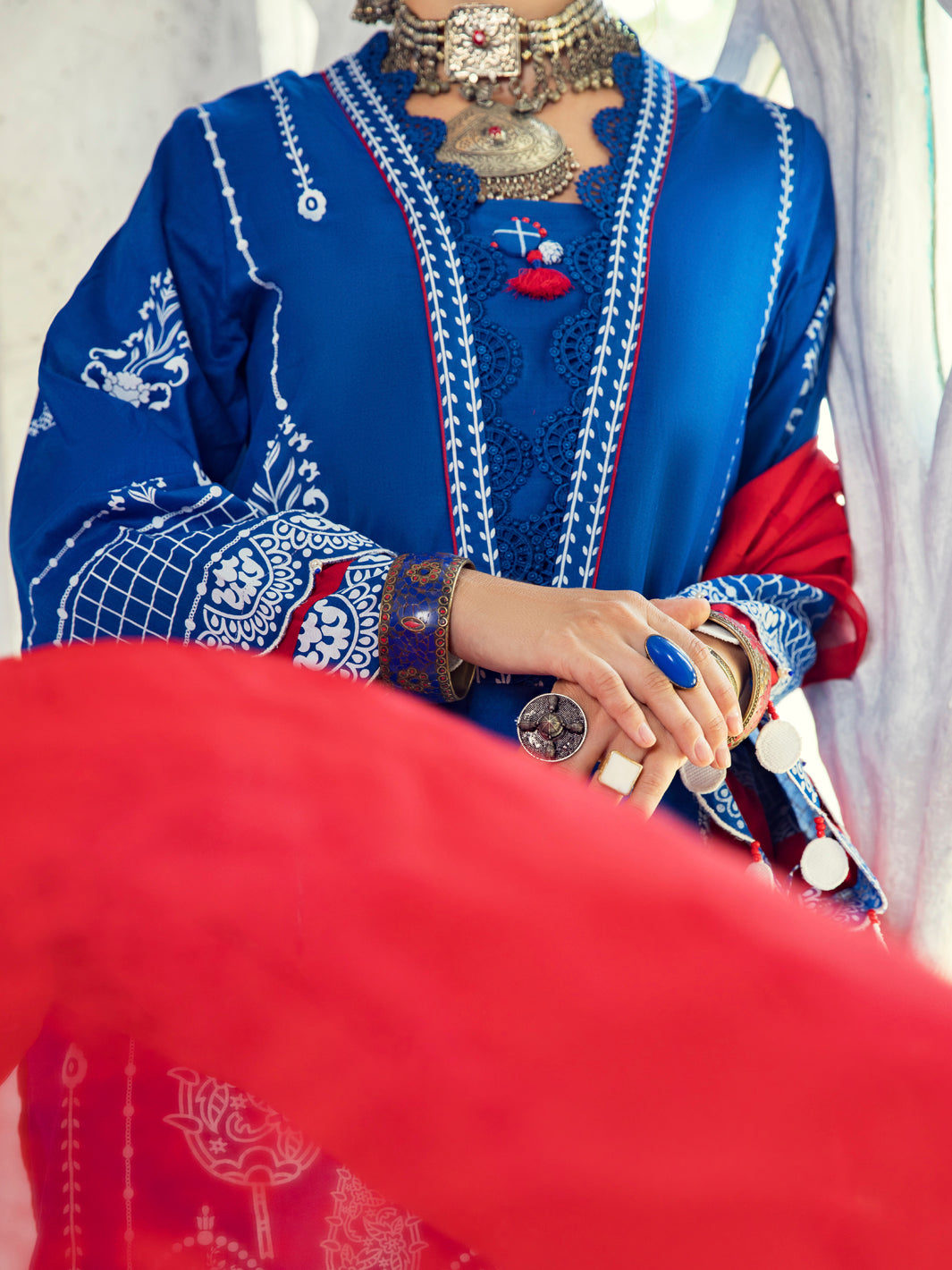 Blue Lawn 3 Piece Unstitched - ALP-3PS-1307