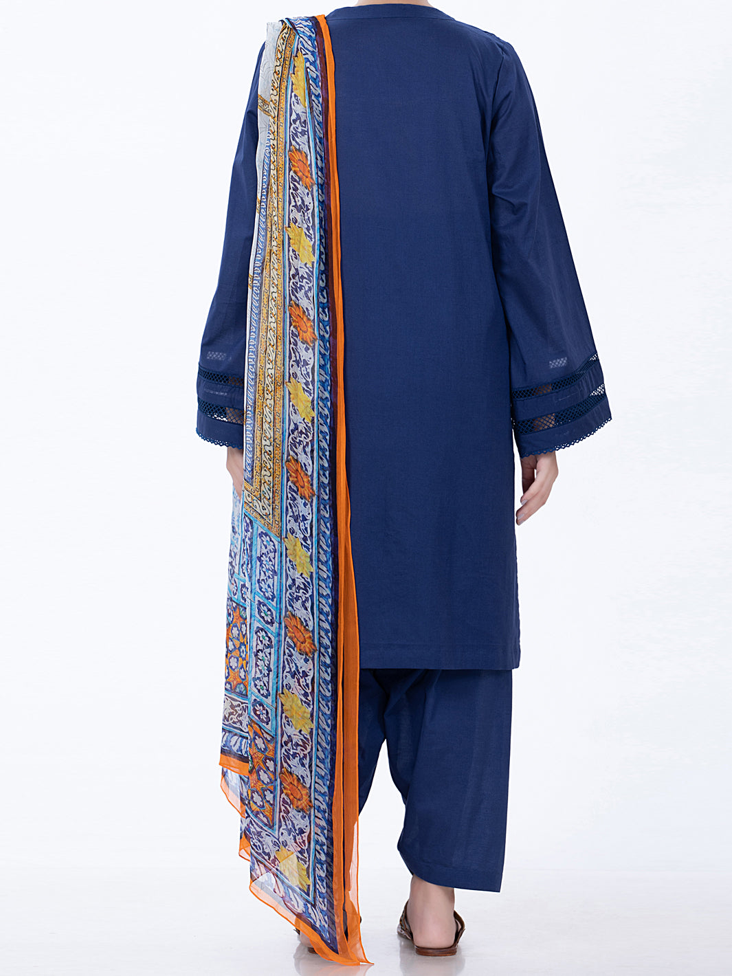 Blue Lawn 3Pc Unstitched - ALP-3PS-1314