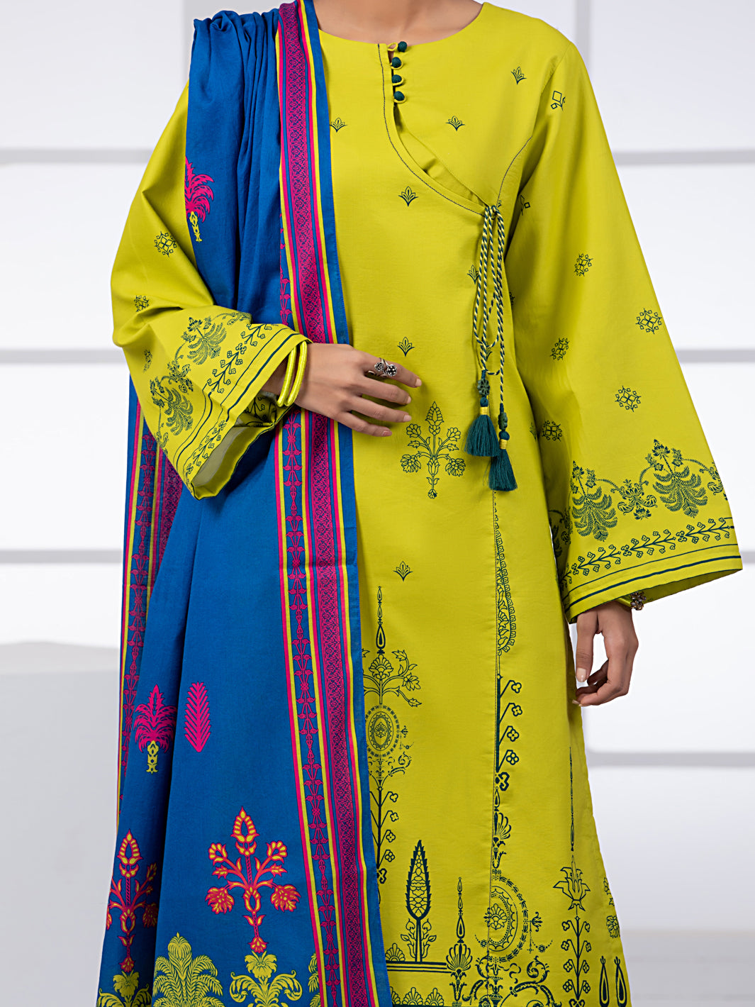Green Lawn 2 Piece Unstitched - ALP-2PS-1445B