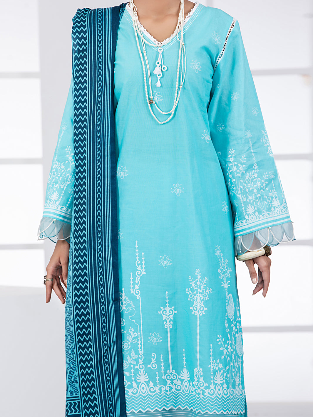 Ferozi Lawn 2Pc Unstitched - ALP-2PS-1451A