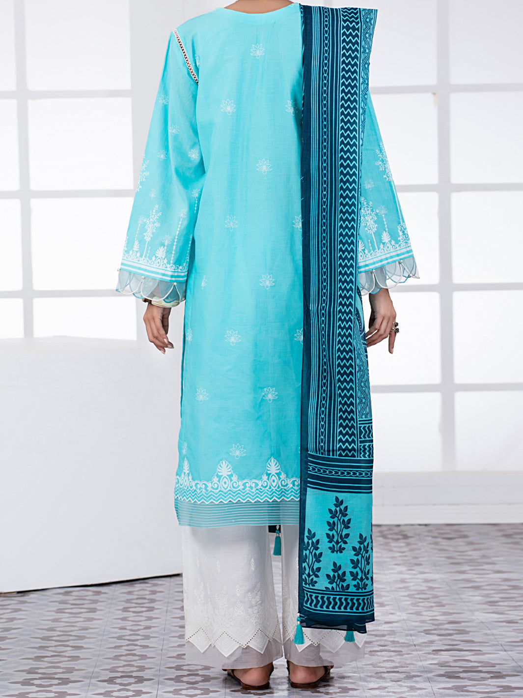 Ferozi Lawn 2Pc Unstitched - ALP-2PS-1451A