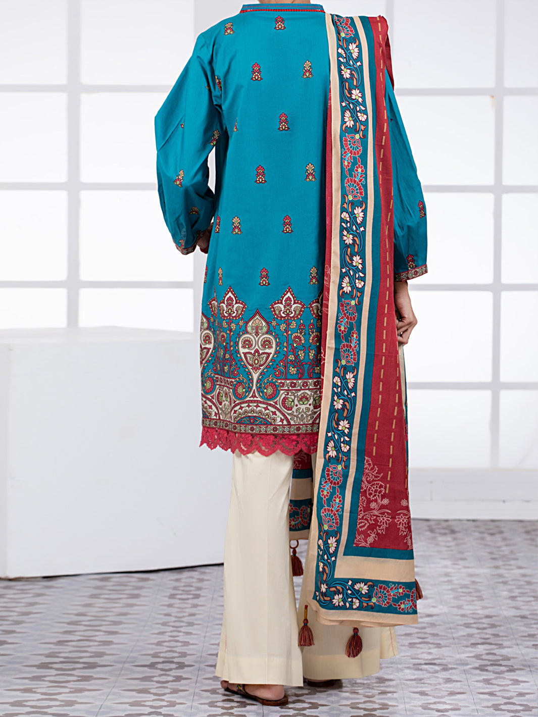 Ferozi Lawn 3Pc Unstitched - ALP-3PS-1495