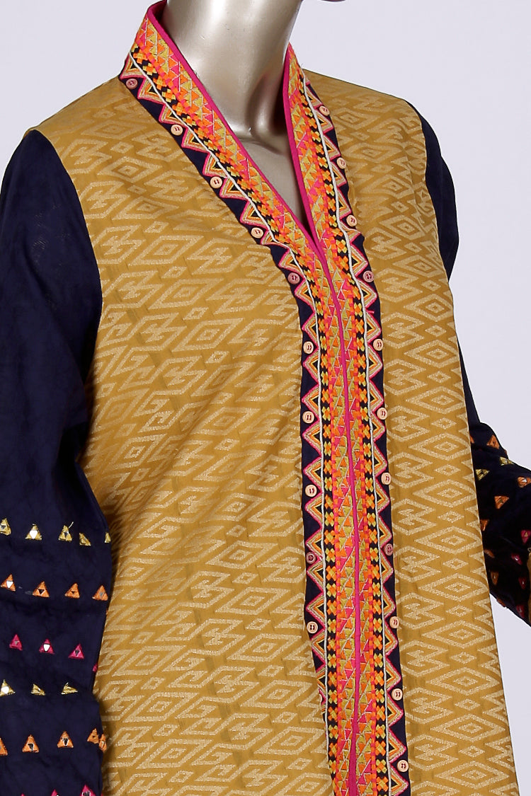 Yellow 3Pc Stitched - ALP-349