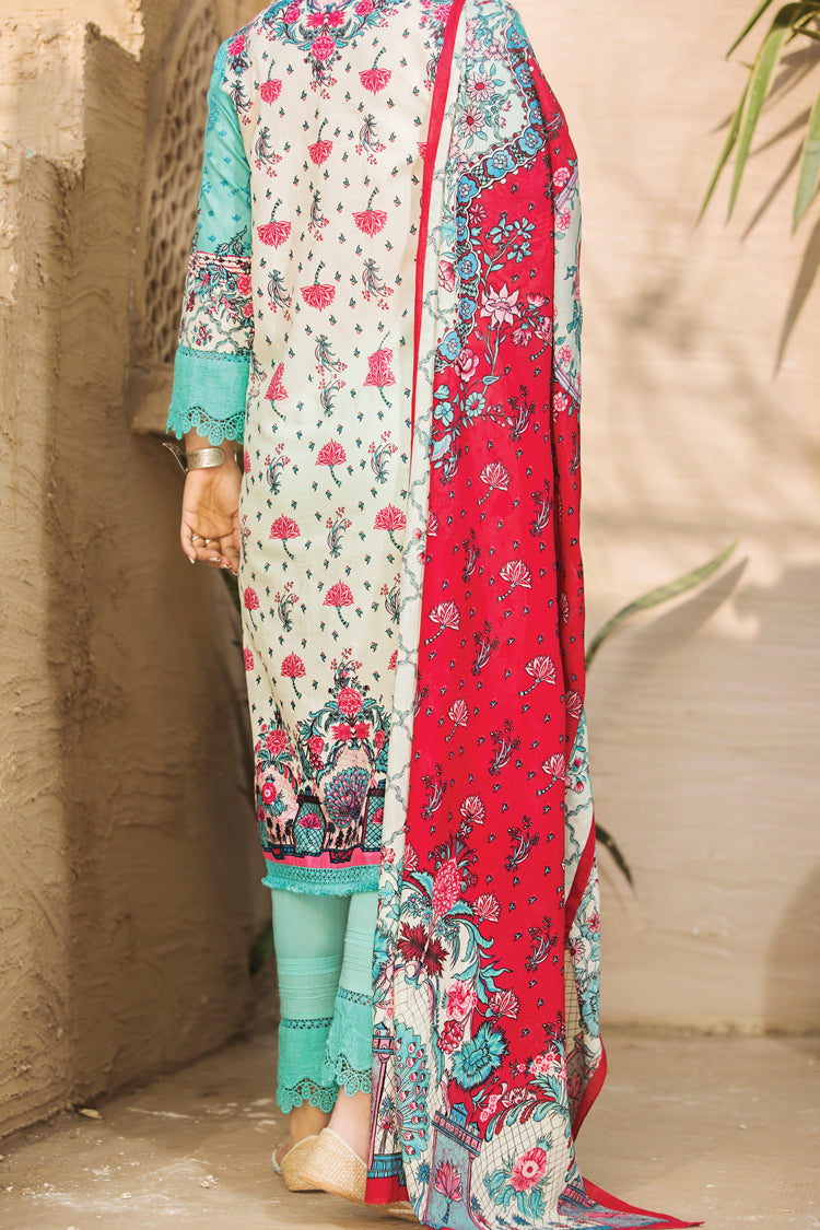 Creamy Yellow Lawn 3Pc Stitched - ALP-444