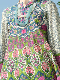 Green Lawn 3Pc Stitched - ALP-3PS-796