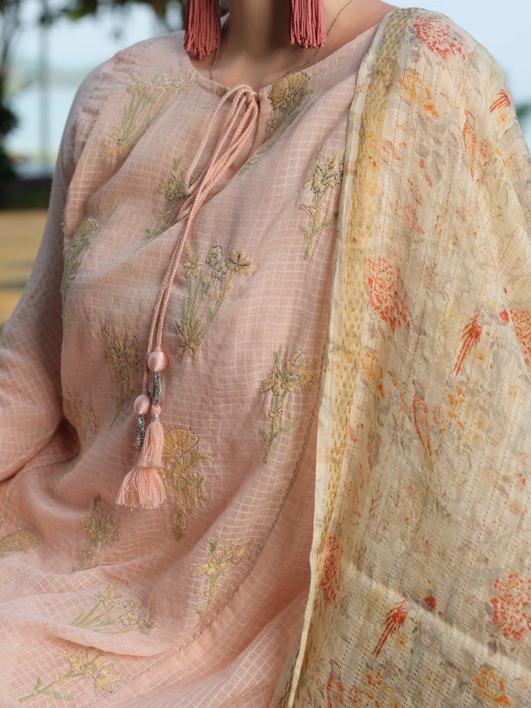 Pink Lawn 3Pc Stitched - ALP-3PS-814
