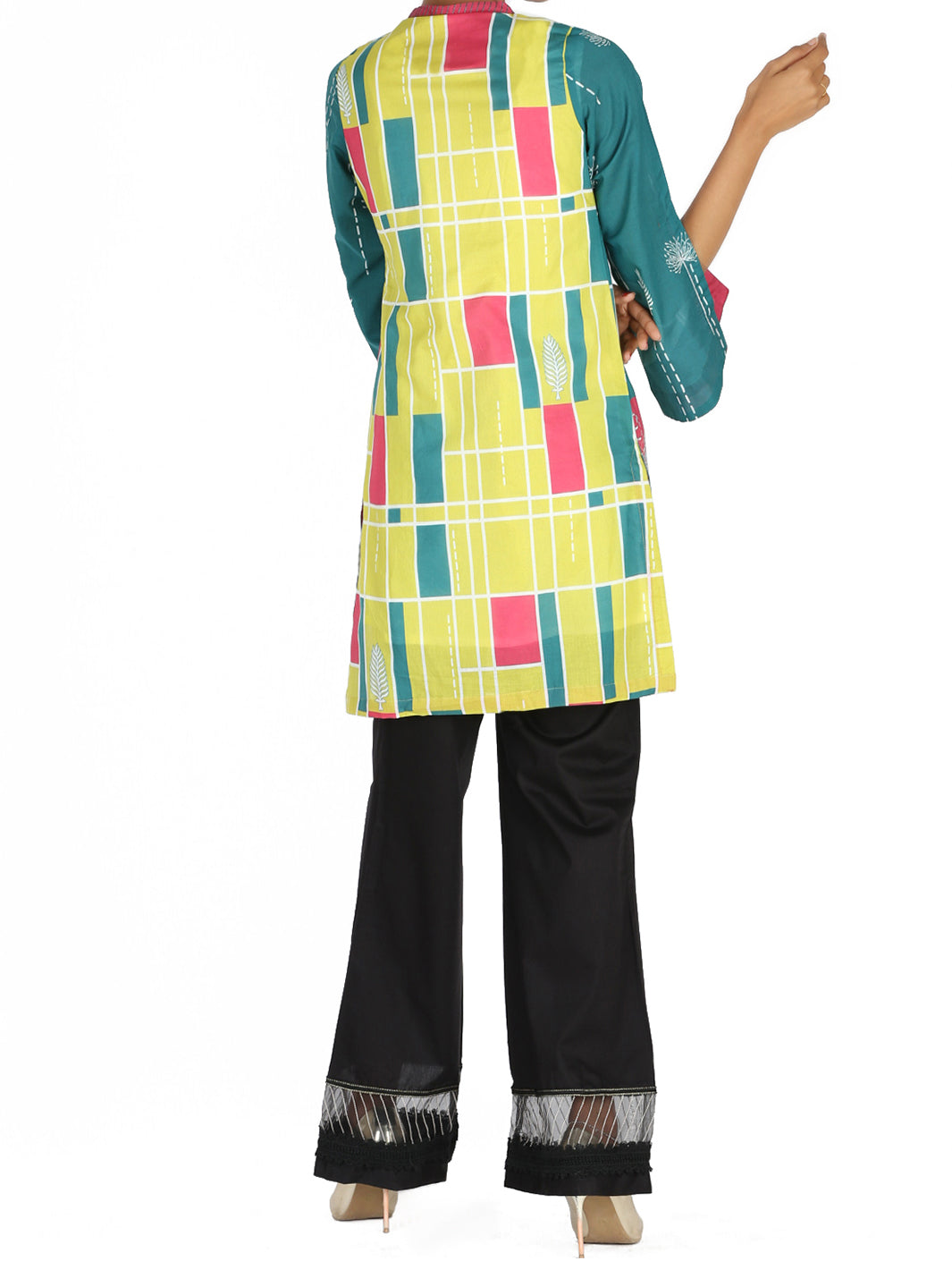 Fuschia Lawn Tunic - ALP-LK-1013A