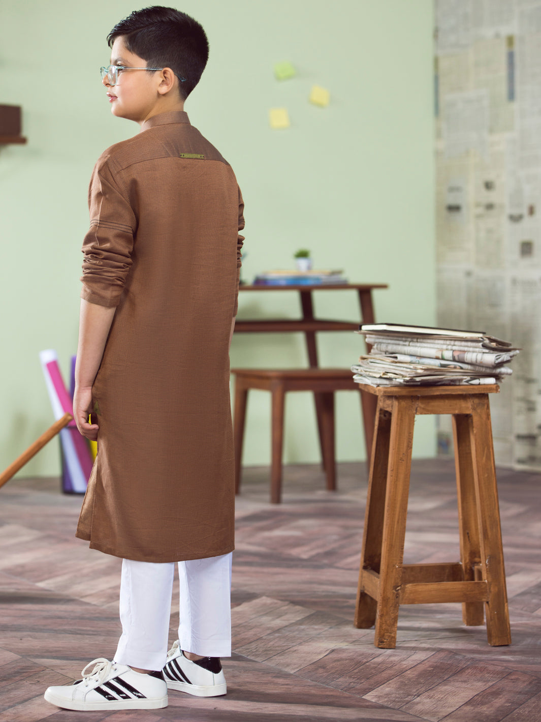 Brown Boy Kurta - ALT-K-002B