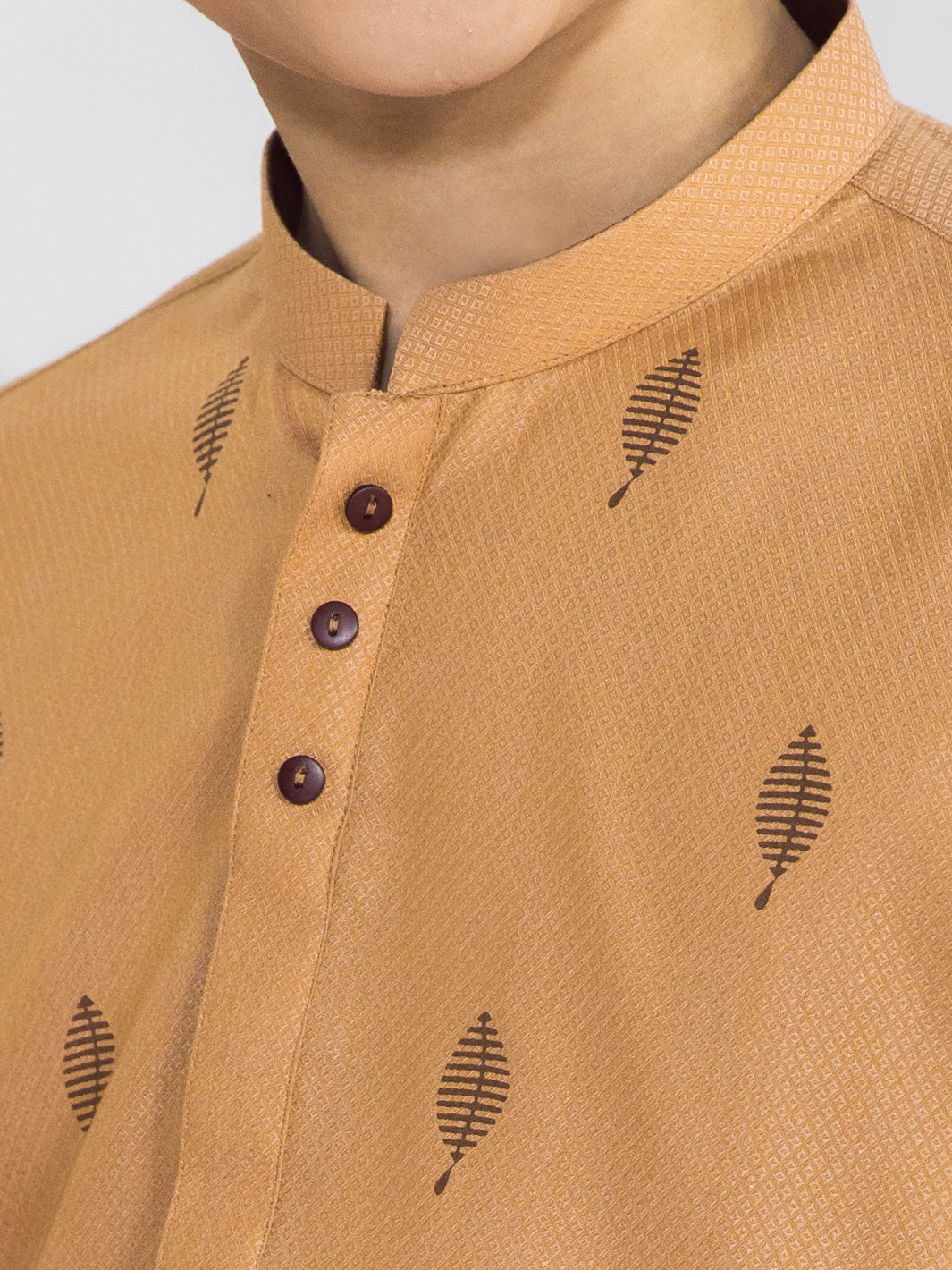 Mustard Boy Kurta - ALT-K-006