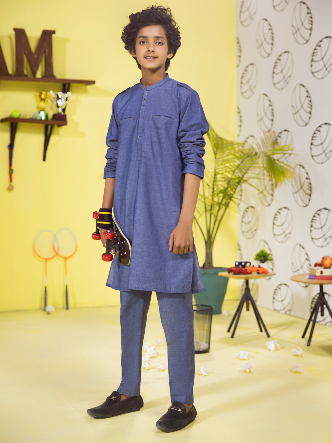 Blue Boy Kurta Trouser - ALT-KT-006