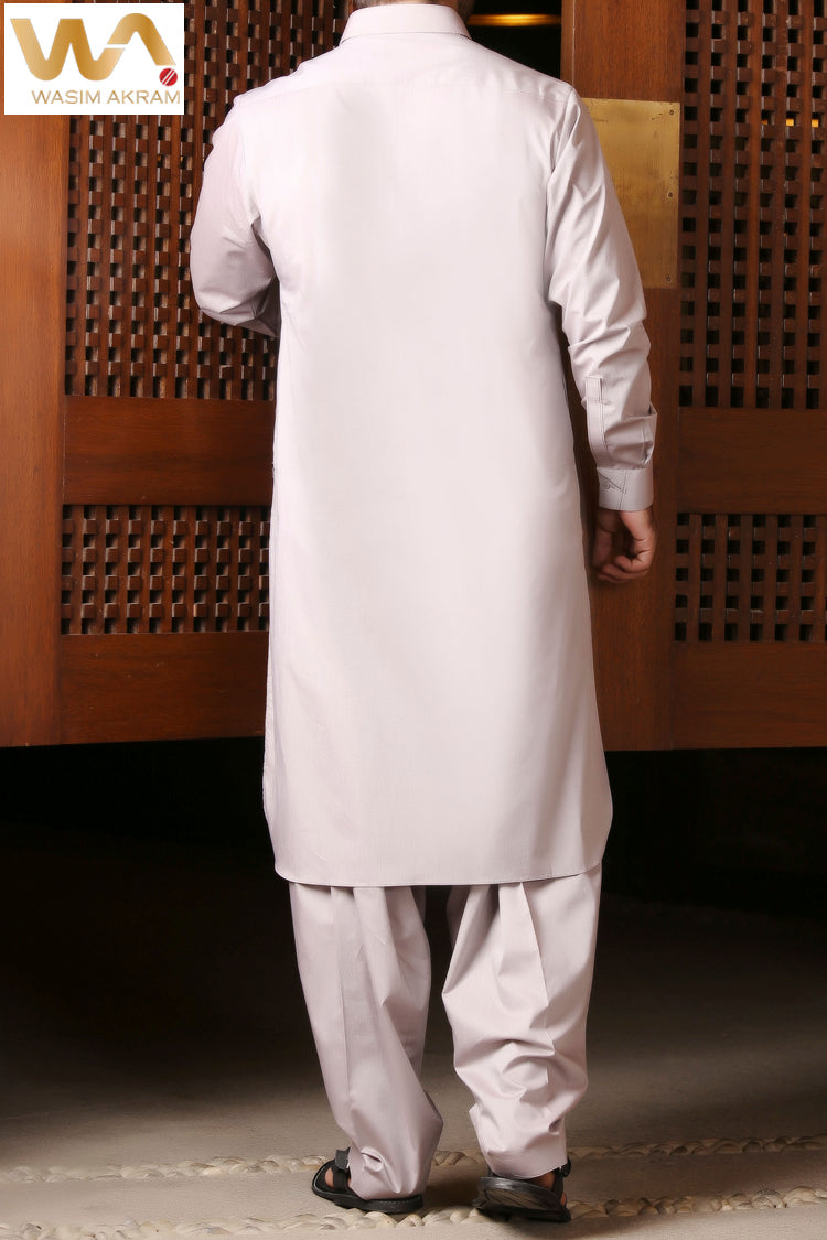 Brown Kameez Shalwar - ALWA-KS-021