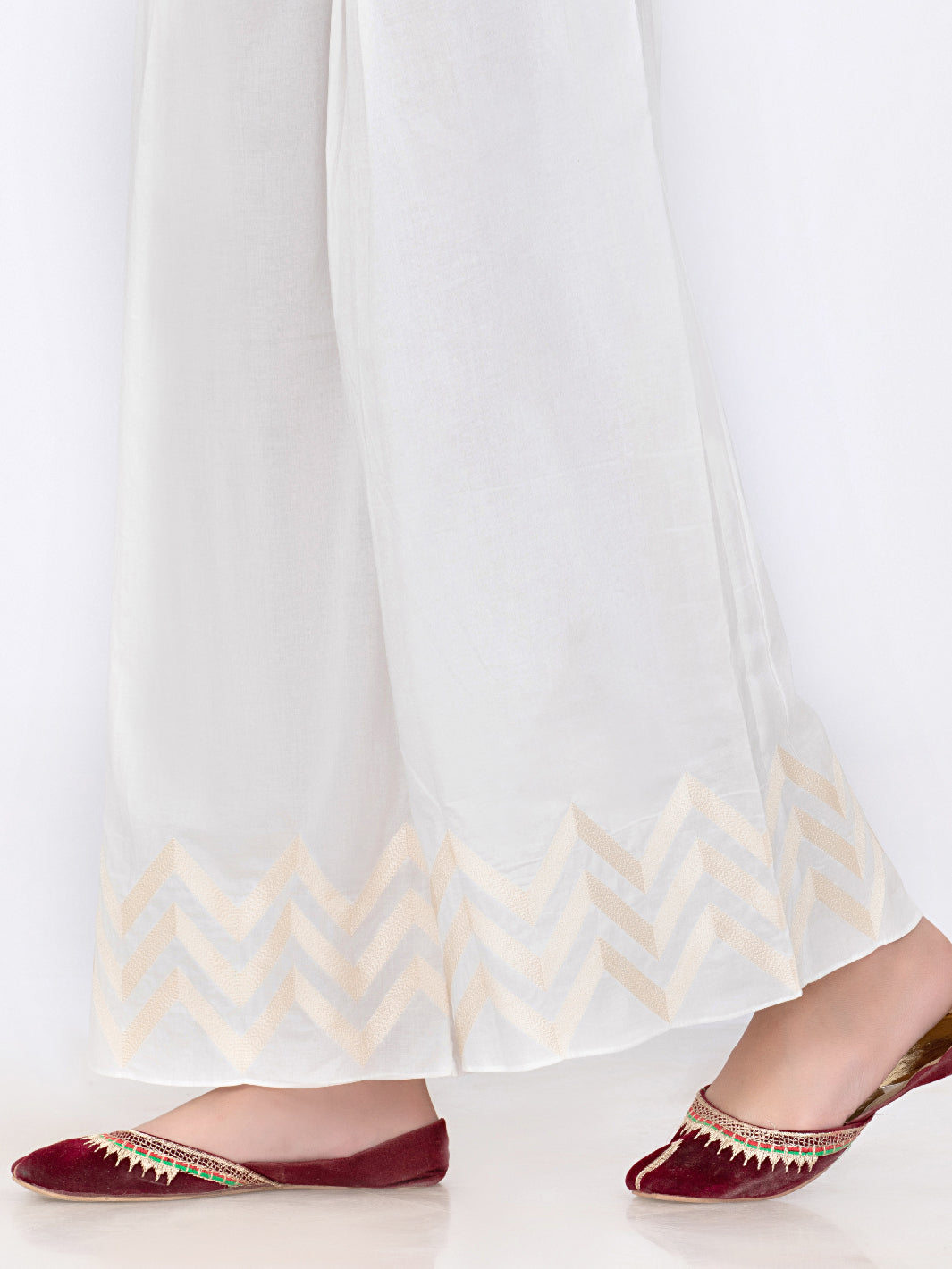 White Dyed Trouser - ALT-T-1012
