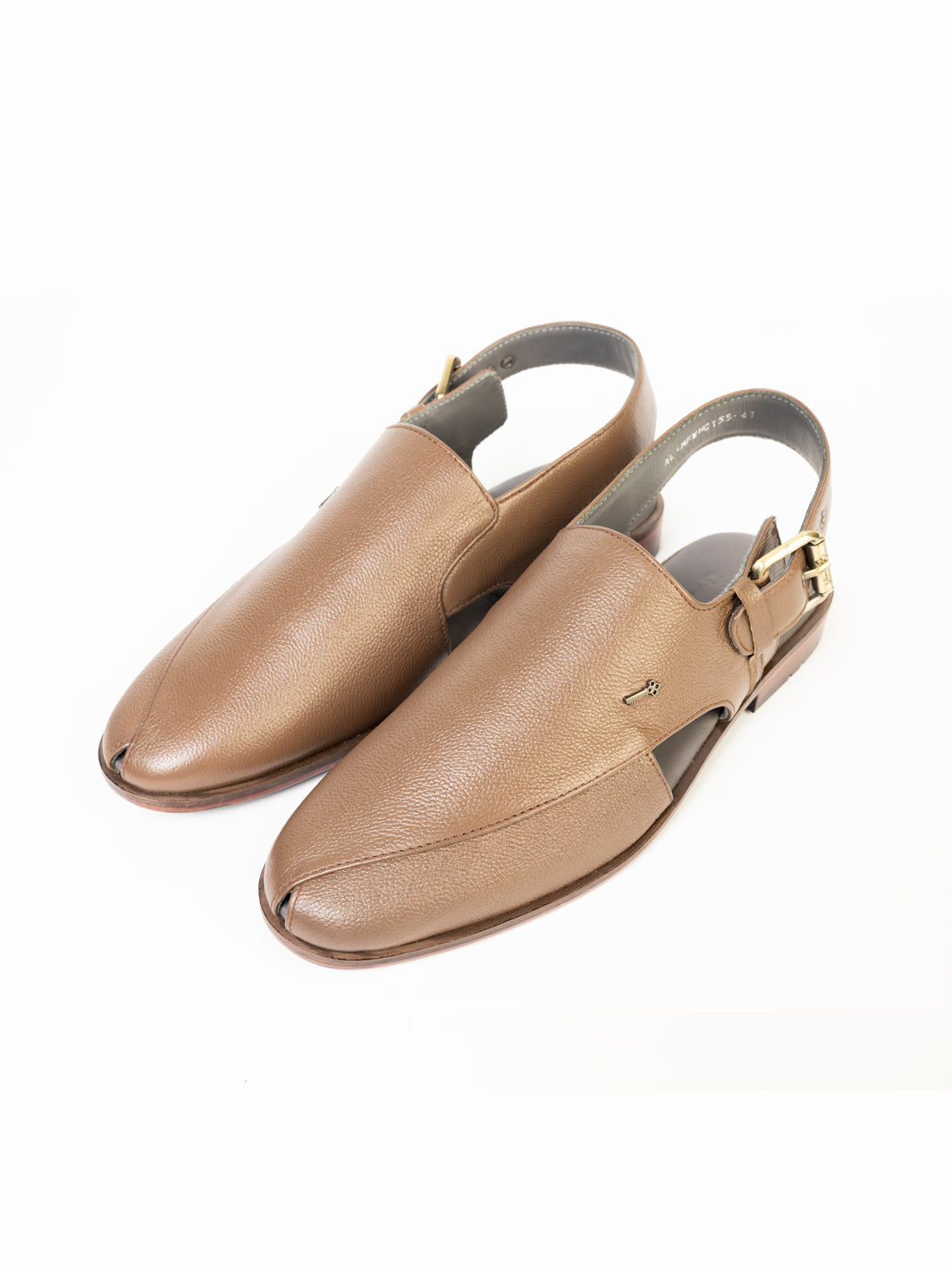 Sand Leather Peshawari Chappal - AL-MFW-HC-155