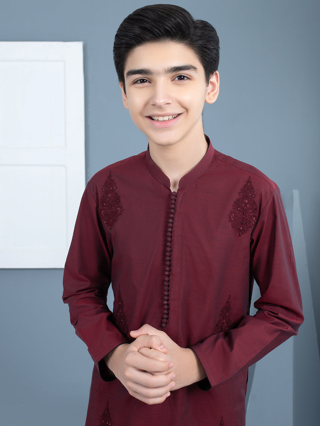 Maroon Kurta Trouser - ALT-KT-012