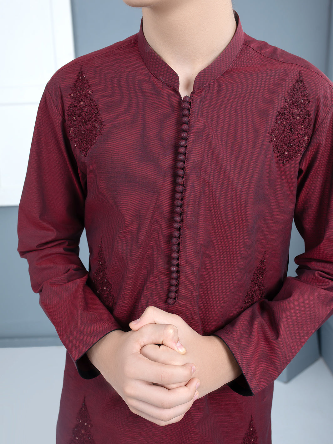 Maroon Kurta Trouser - ALT-KT-012