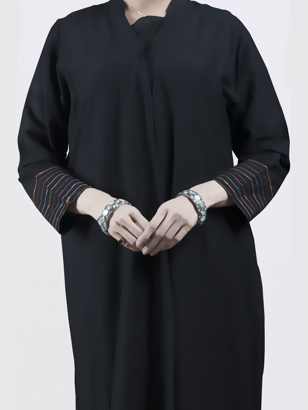 Black Khaddar Tunic - LK-206