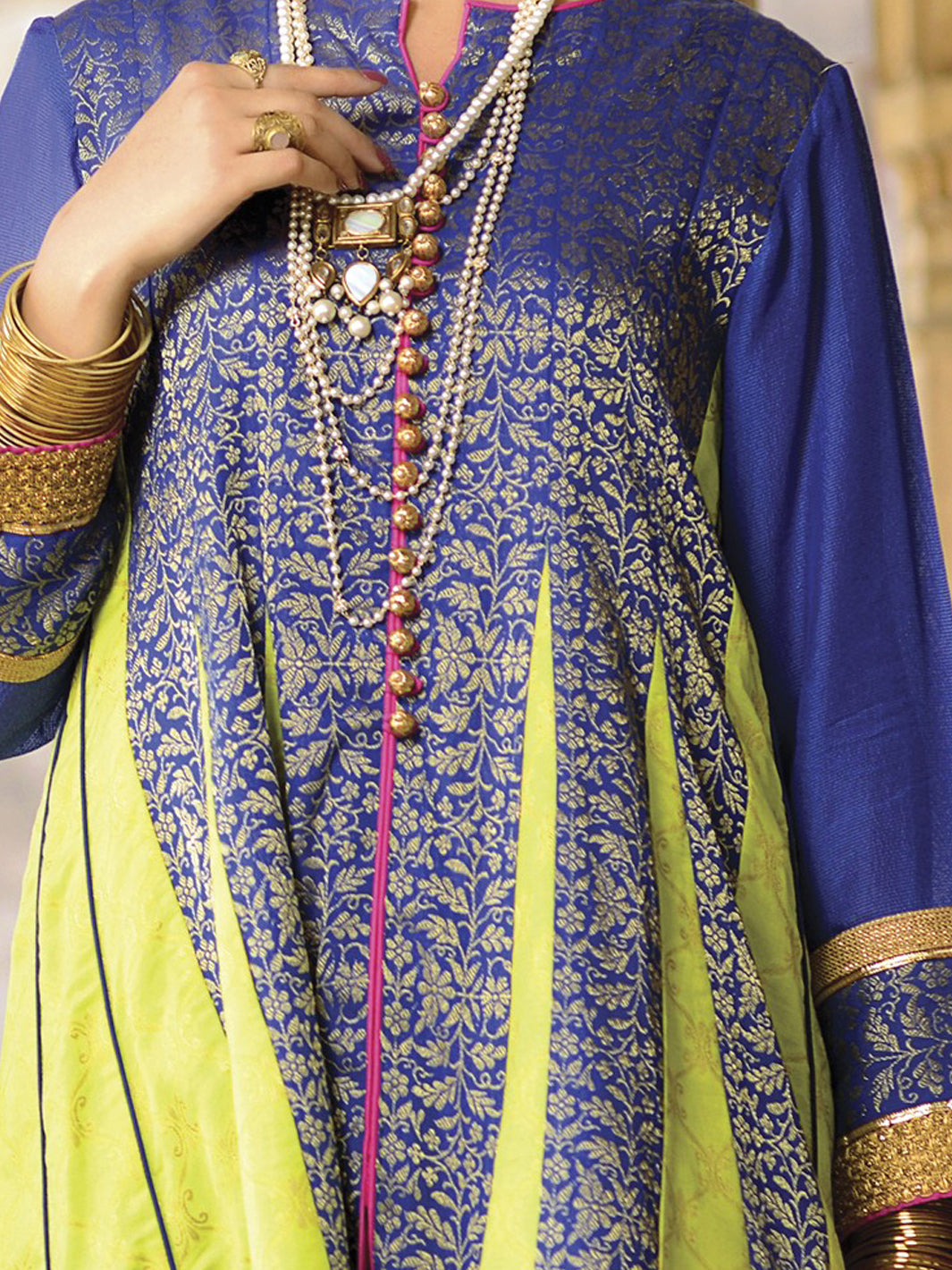 Blue Green Tunic - LK-601