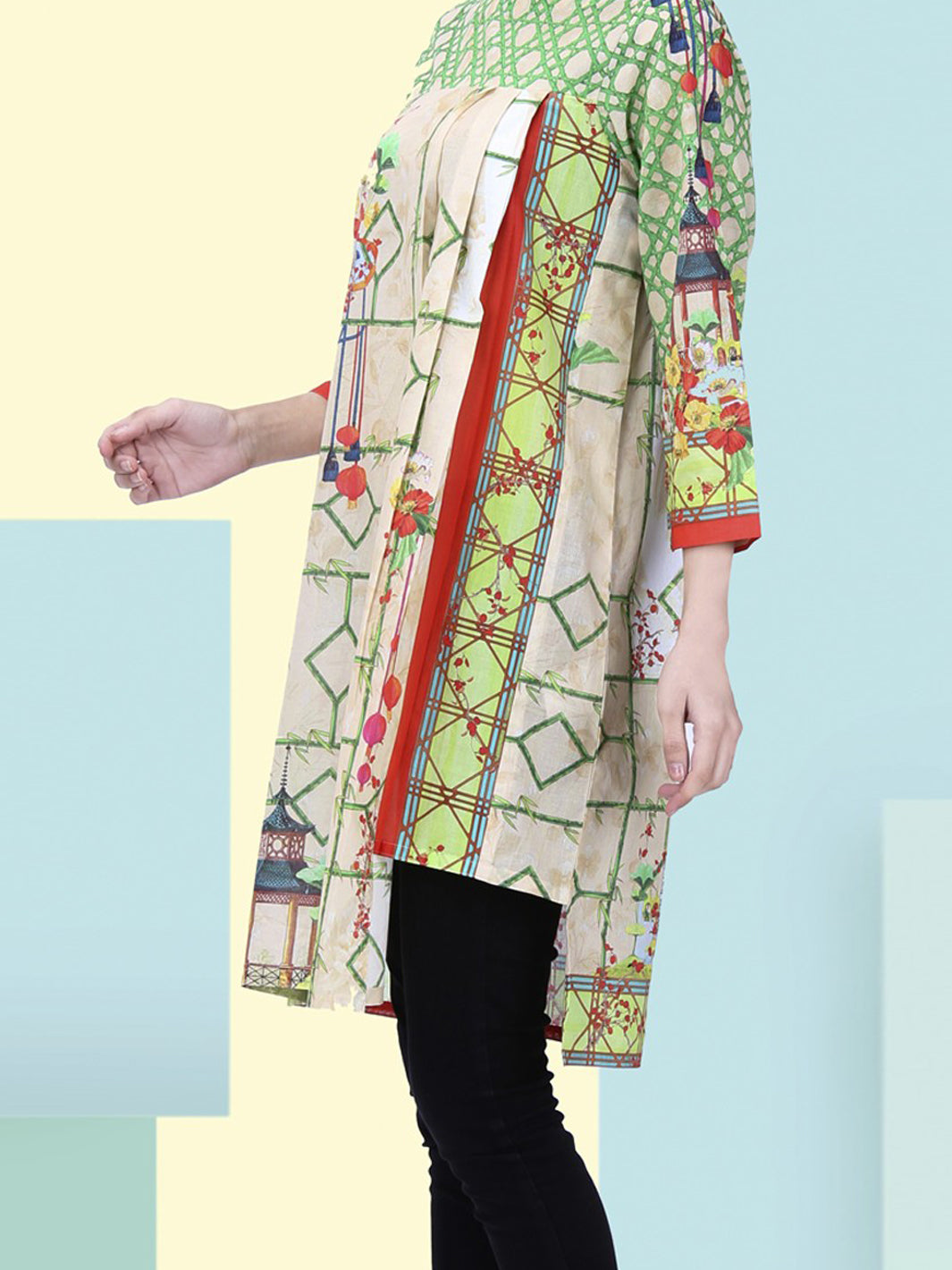 Beige Tunic - LK-609