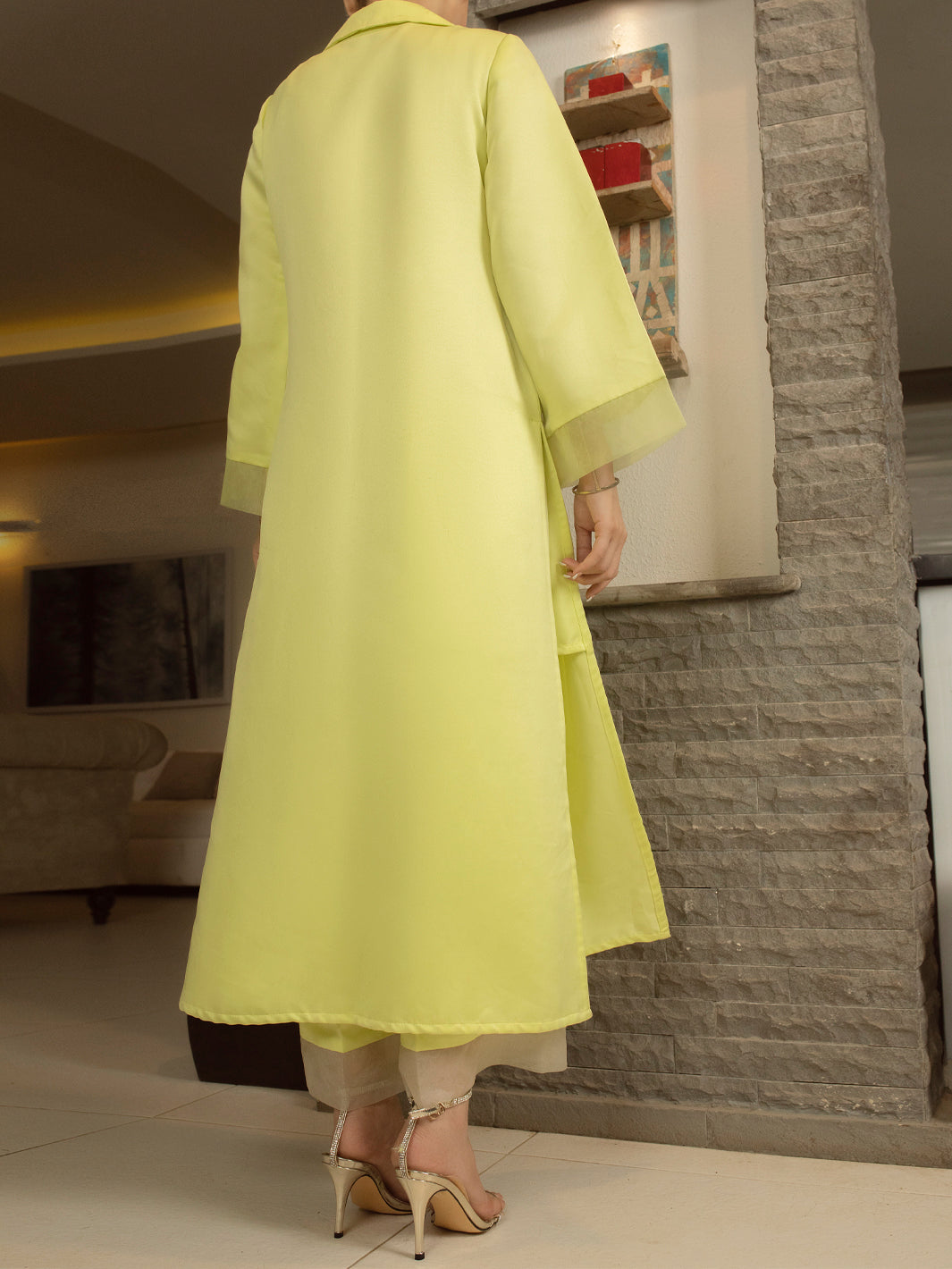 Green 2 Piece Formal Stitched - AL-2PS-LS-366