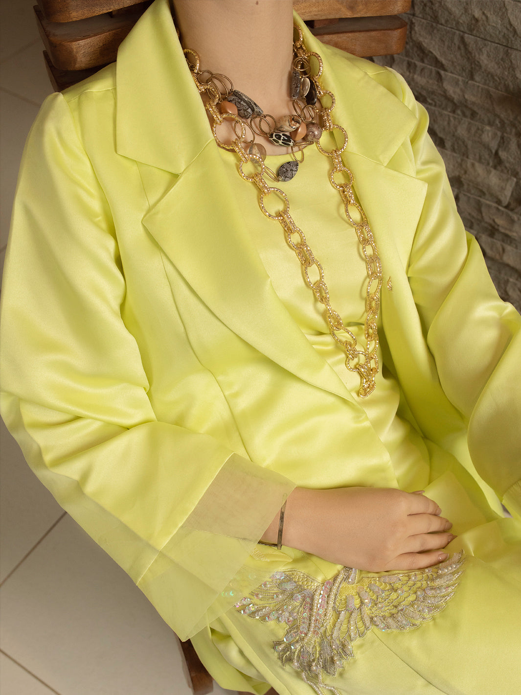 Green 2 Piece Formal Stitched - AL-2PS-LS-366