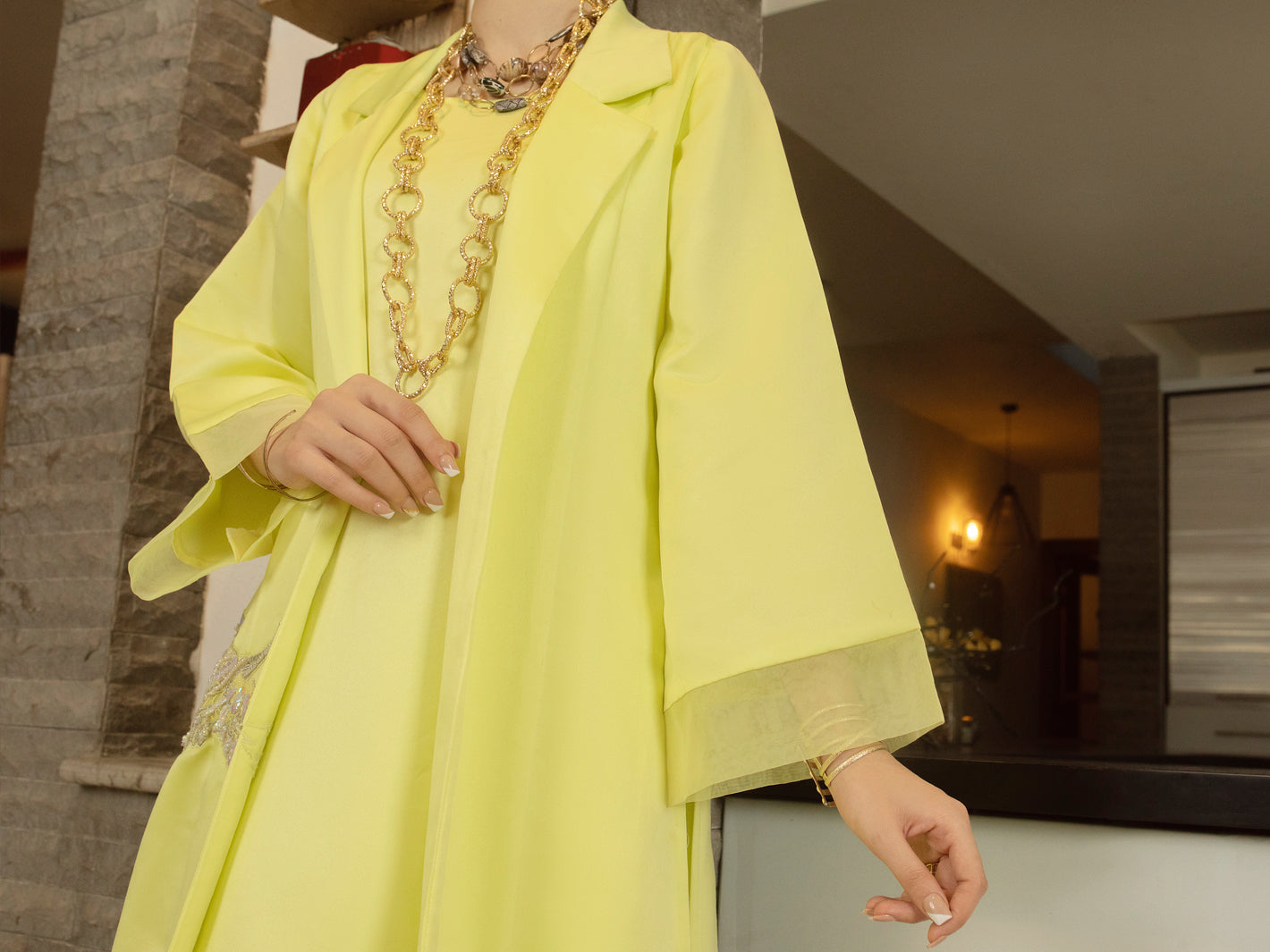Green 2 Piece Formal Stitched - AL-2PS-LS-366