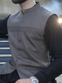 Brown Waistcoat - WC-182