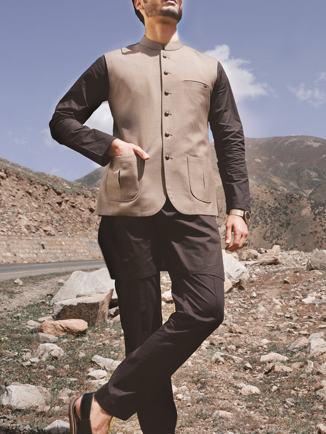 Grey Suiting Waistcoat - WC-280