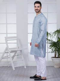 Blue Kurta - AL-K-1032