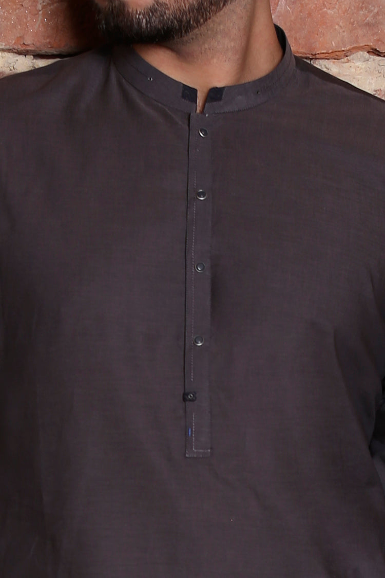 Grey Men Kurta - AL-K-661