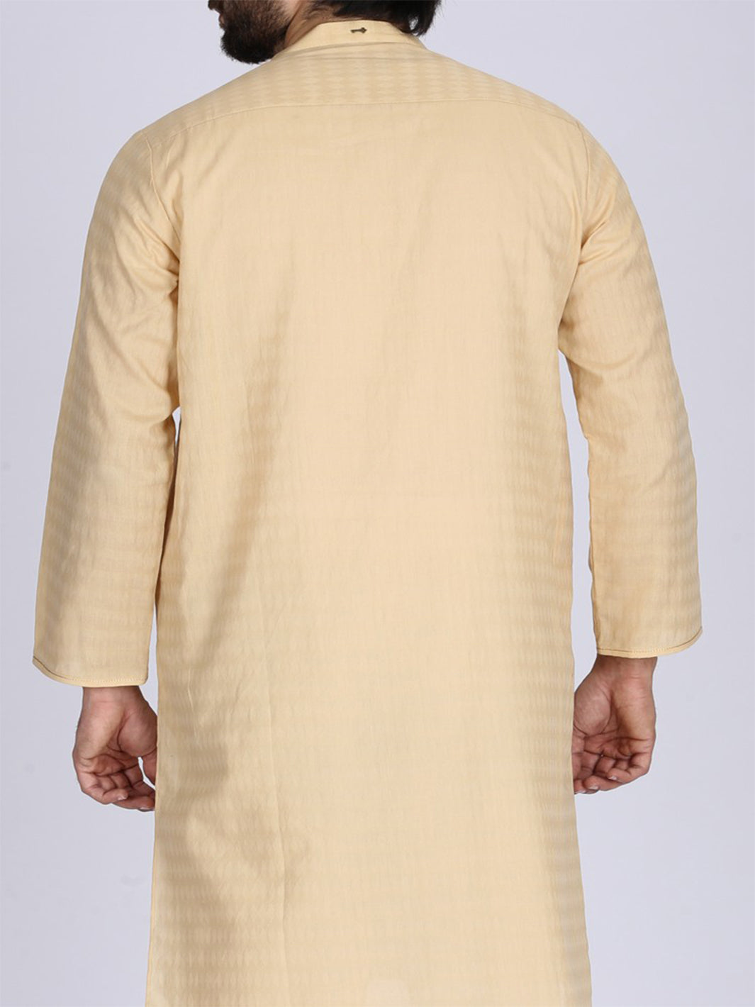 Fawn Jacquard Kurta - AL-K-772B