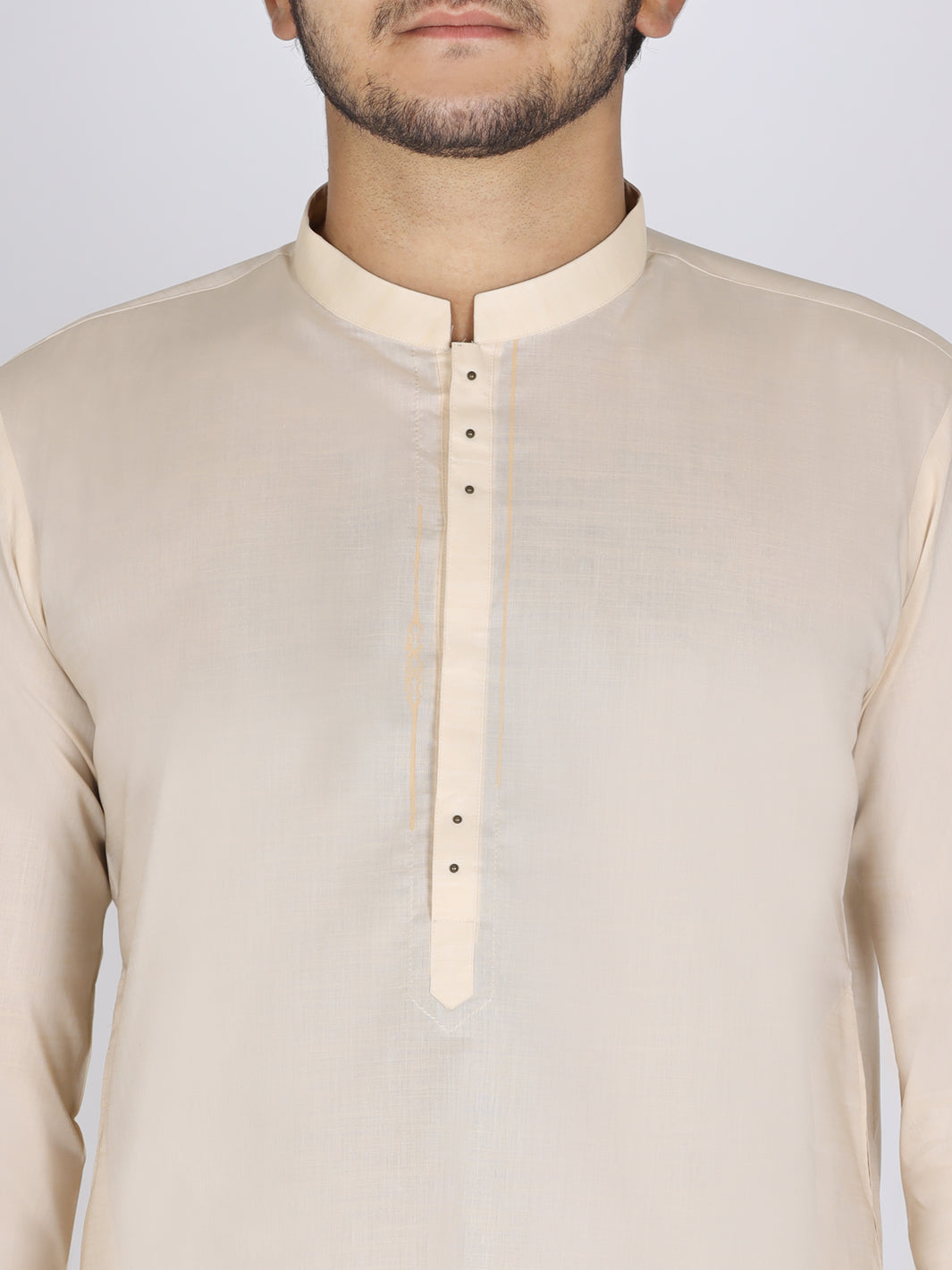 Beige Kurta - AL-K-833