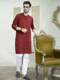 Maroon Kurta - AL-K-929D