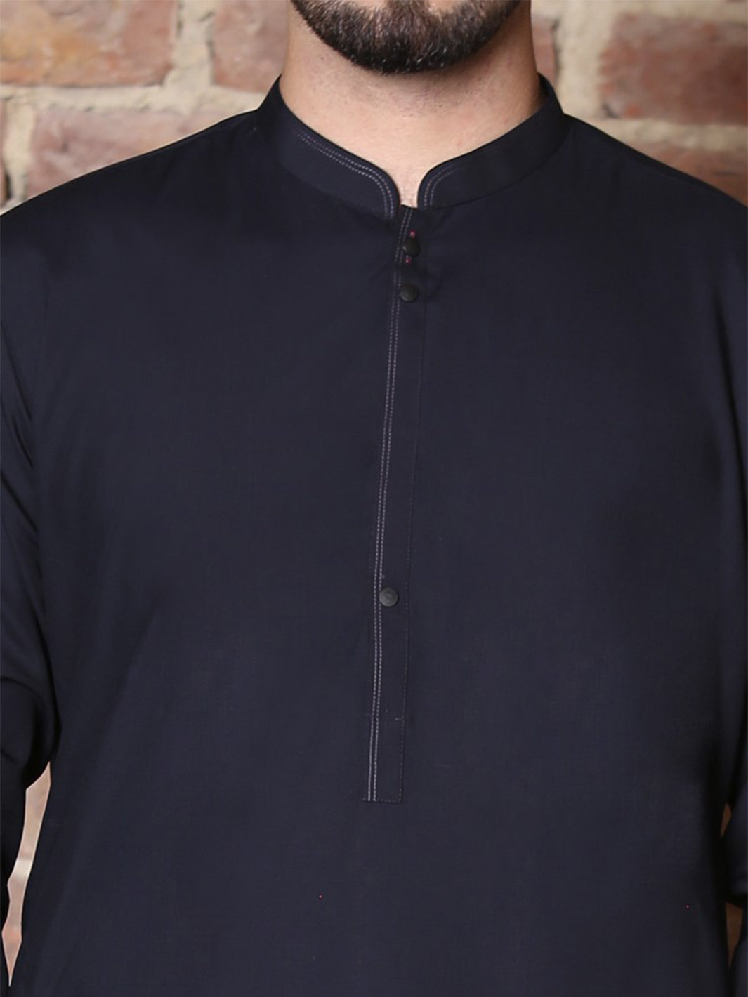 Navy Blue Kameez Shalwar - AL-KS-2287-R2