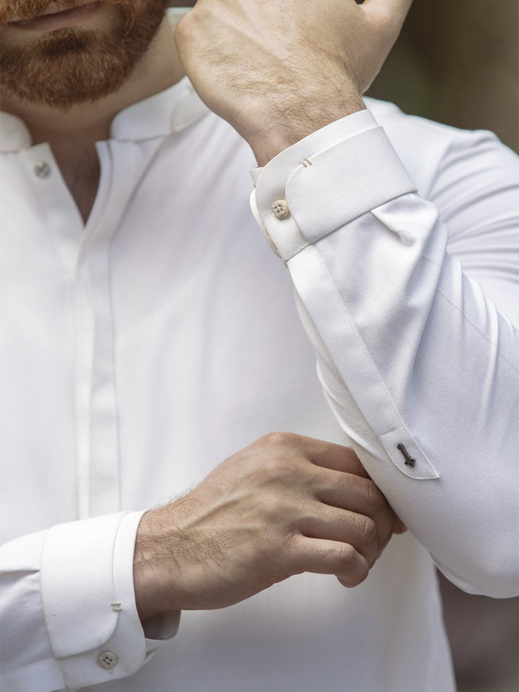 Off White Cotton Kameez Shalwar - AL-KS-2354