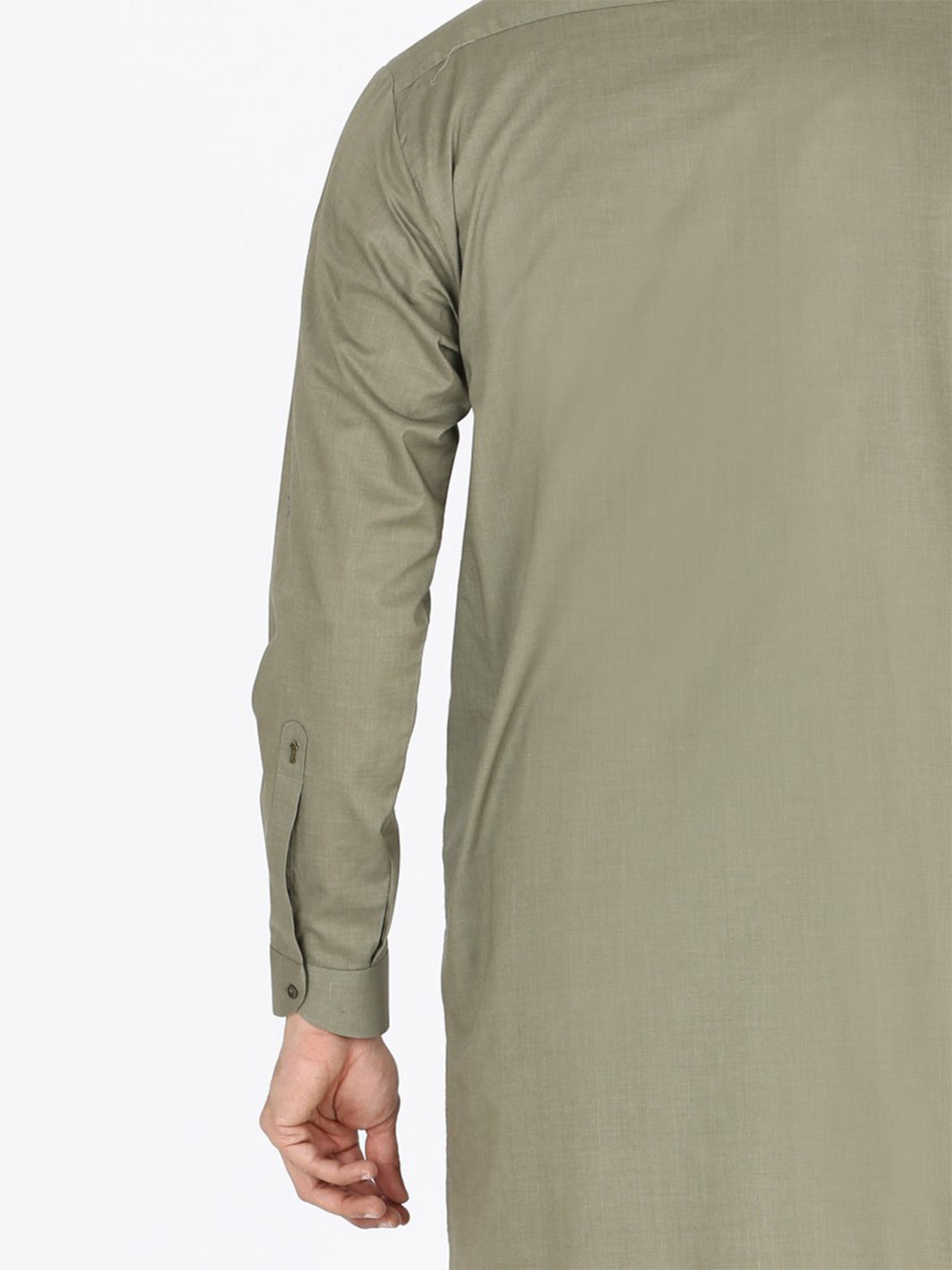 Green Blended Kameez Shalwar - AL-KS-2392