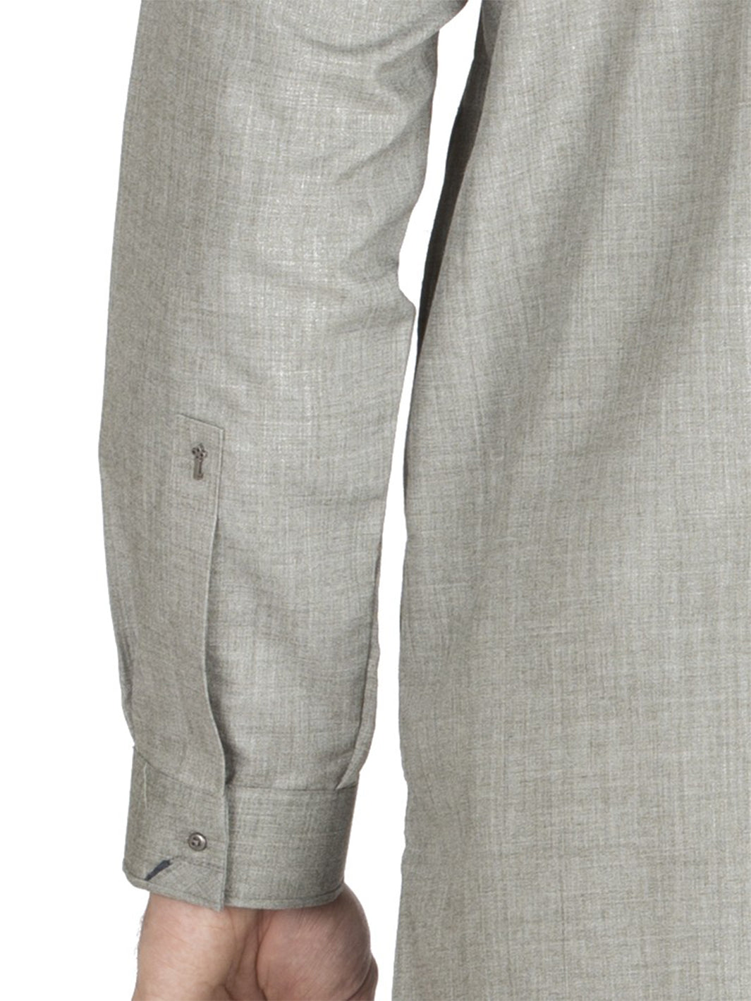 Grey Blended Kameez Shalwar - AL-KS-2415