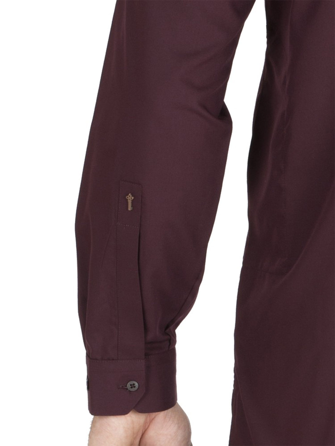 Maroon Blended Kameez Shalwar - AL-KS-2421