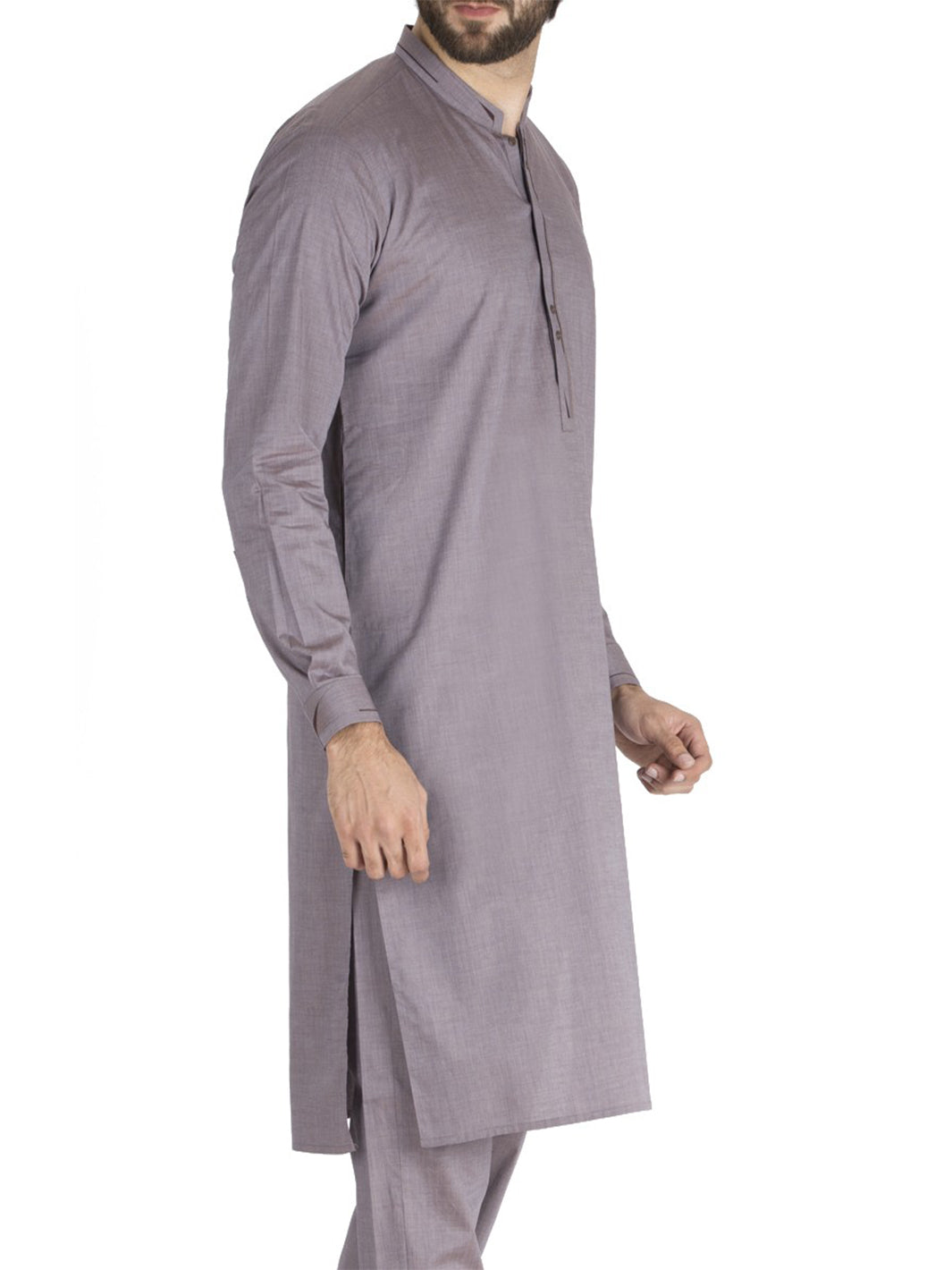 Mauve Cotton Kurta Pajama - AL-KS-2425