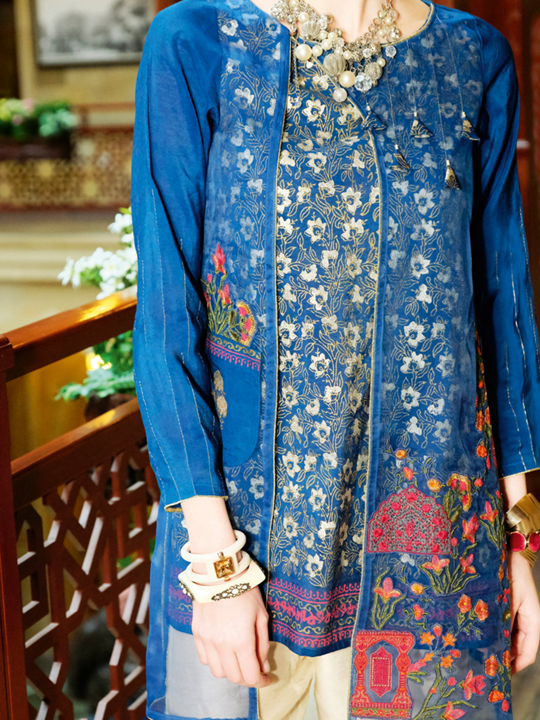 Blue Tunic - LK-682