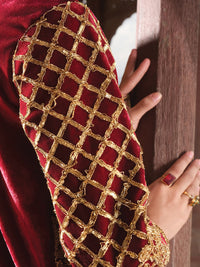 Gold Velvet 3 Piece Formal Suit - LS-275