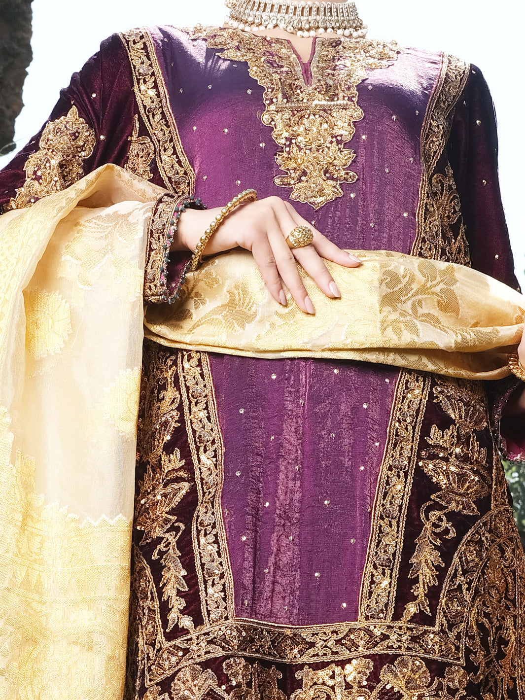 Purple 3 Piece Formal - AL-3PS-LS-295