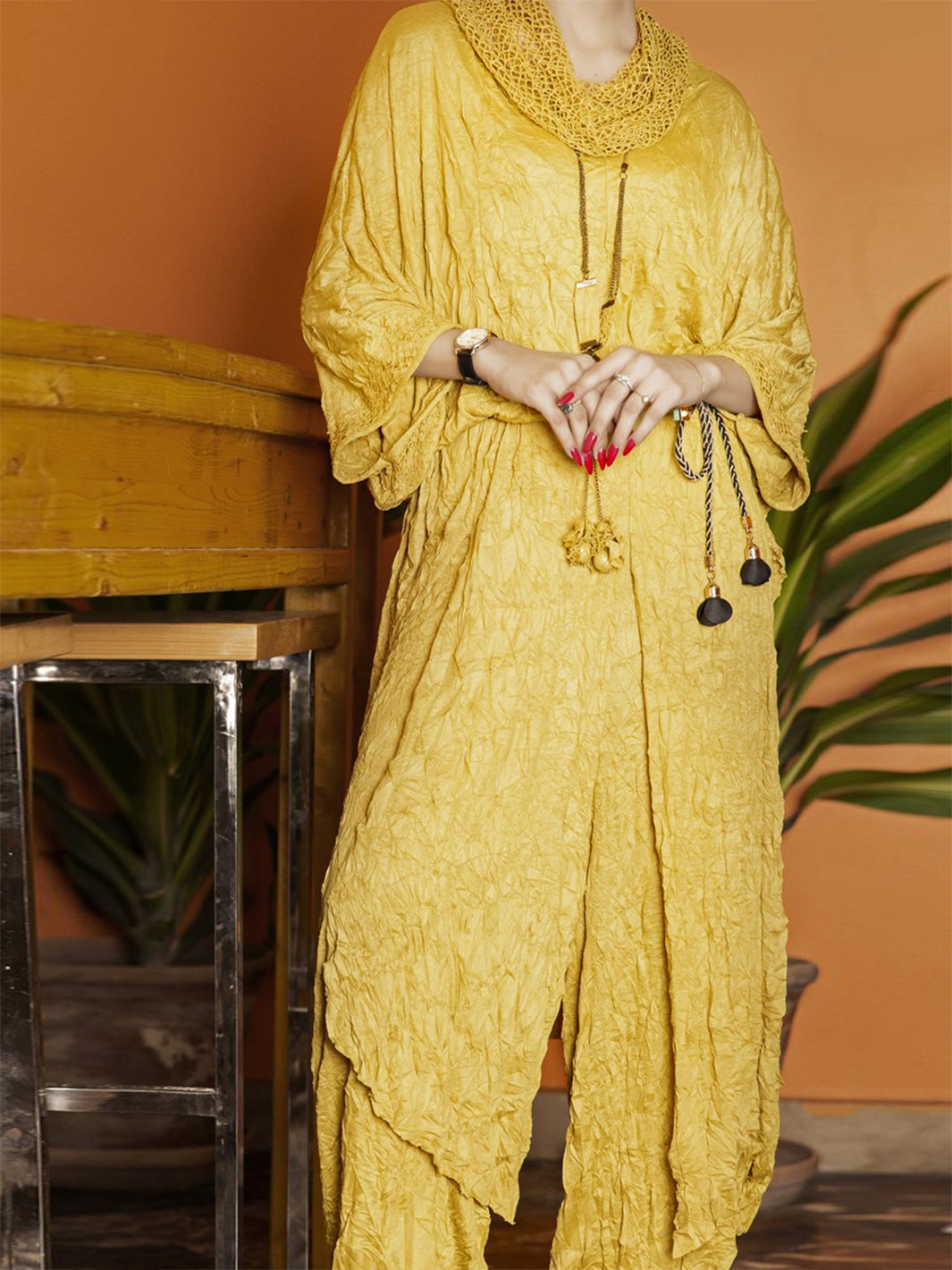 Saffron Women Top - LSK-2006D - Almirah Online