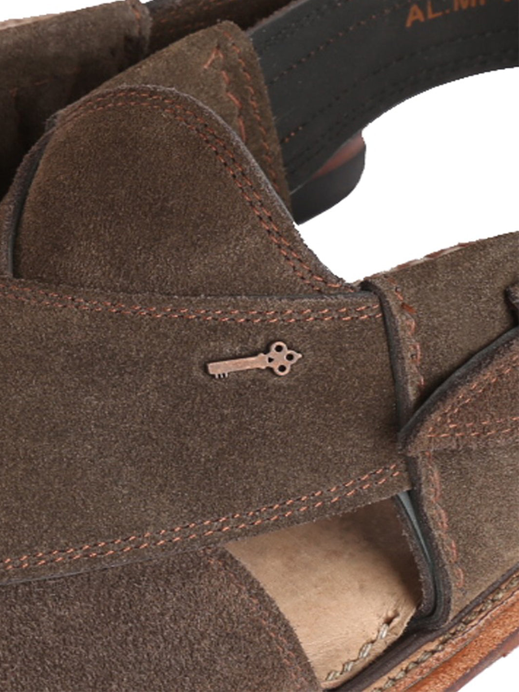Brown Peshawari Chappal - AL-MFW-SU-076