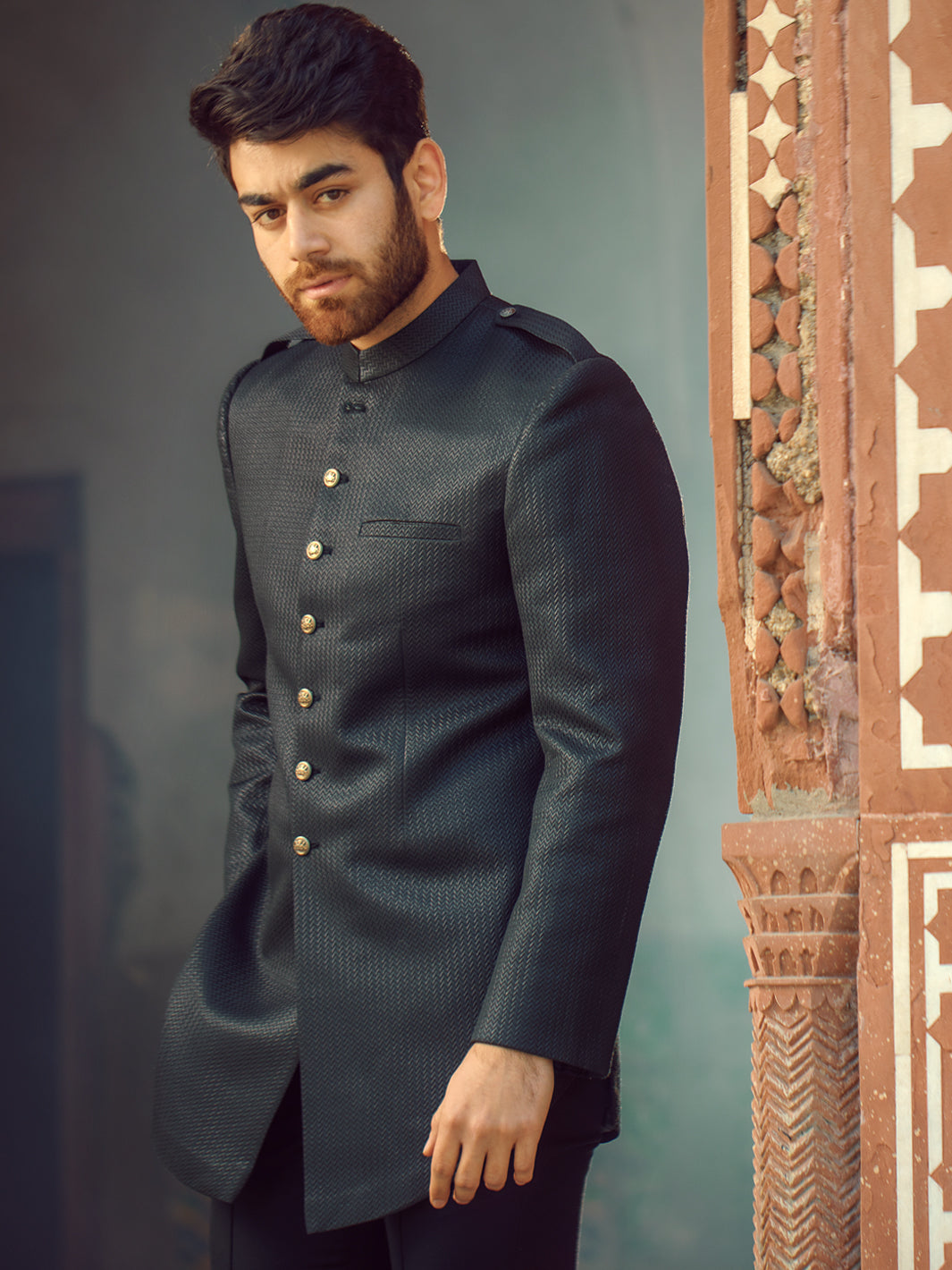 Black Prince Coat - AL-PCS-009