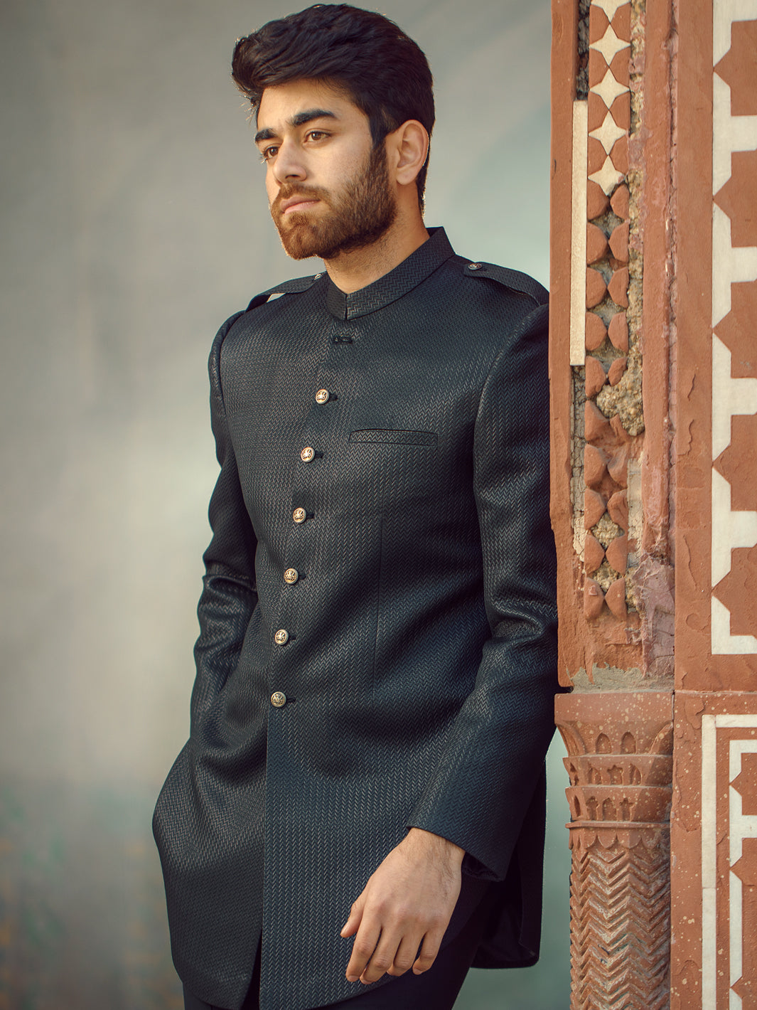 Black Prince Coat - AL-PCS-009