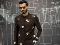 Brown Prince Coat  - AL-PCS-033